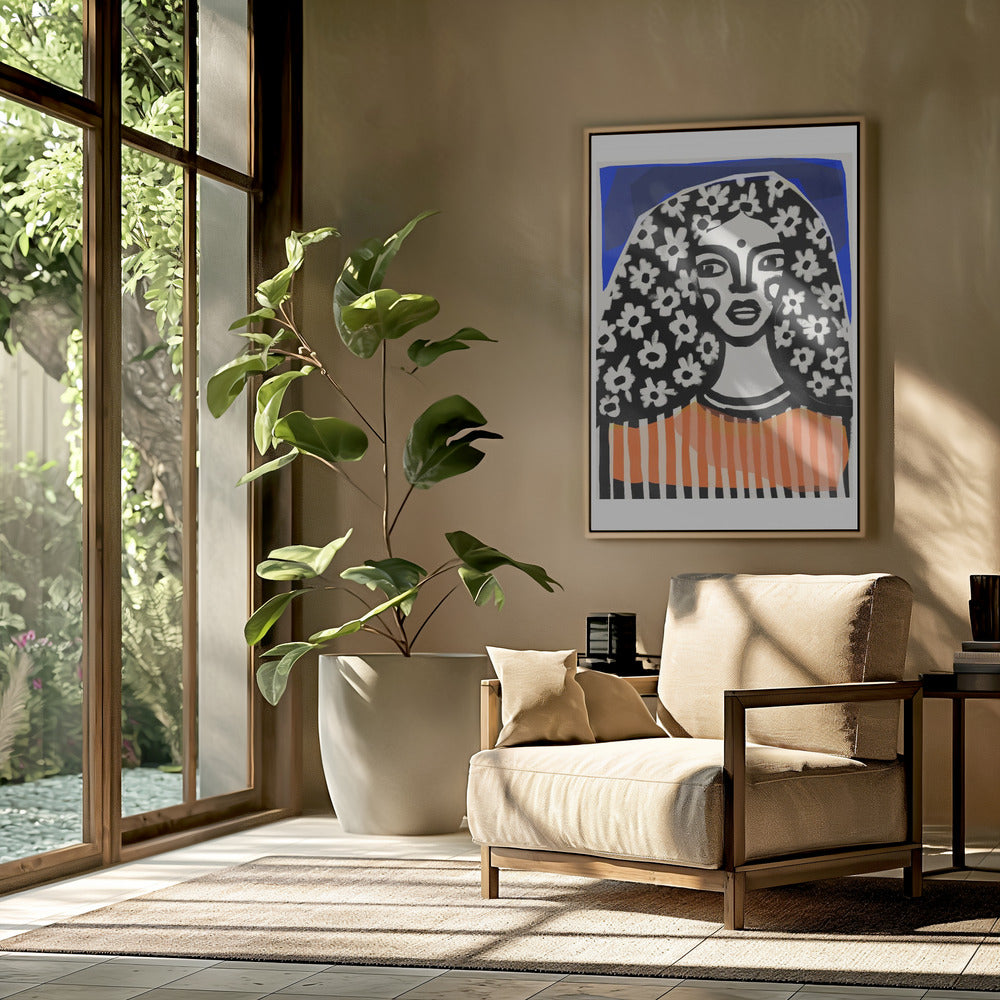 Bloemen Majesteit | Poster