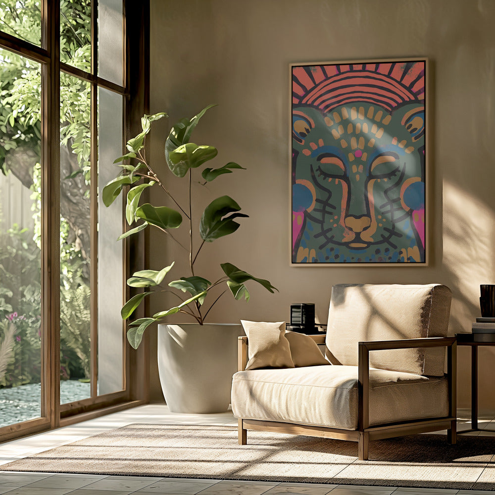 Levendige kattendroom | Poster