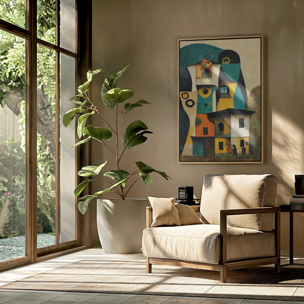 Grillige woningen | Poster