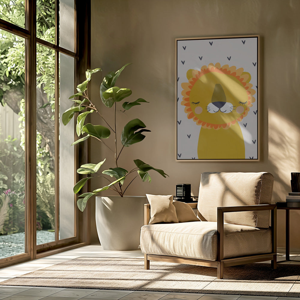 Dreamy Lion | Poster