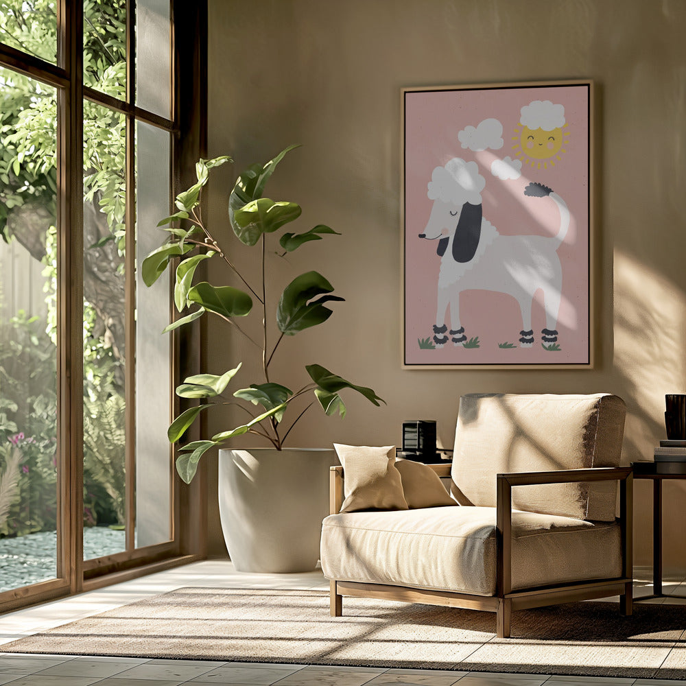 Poodle Sunshine | Poster