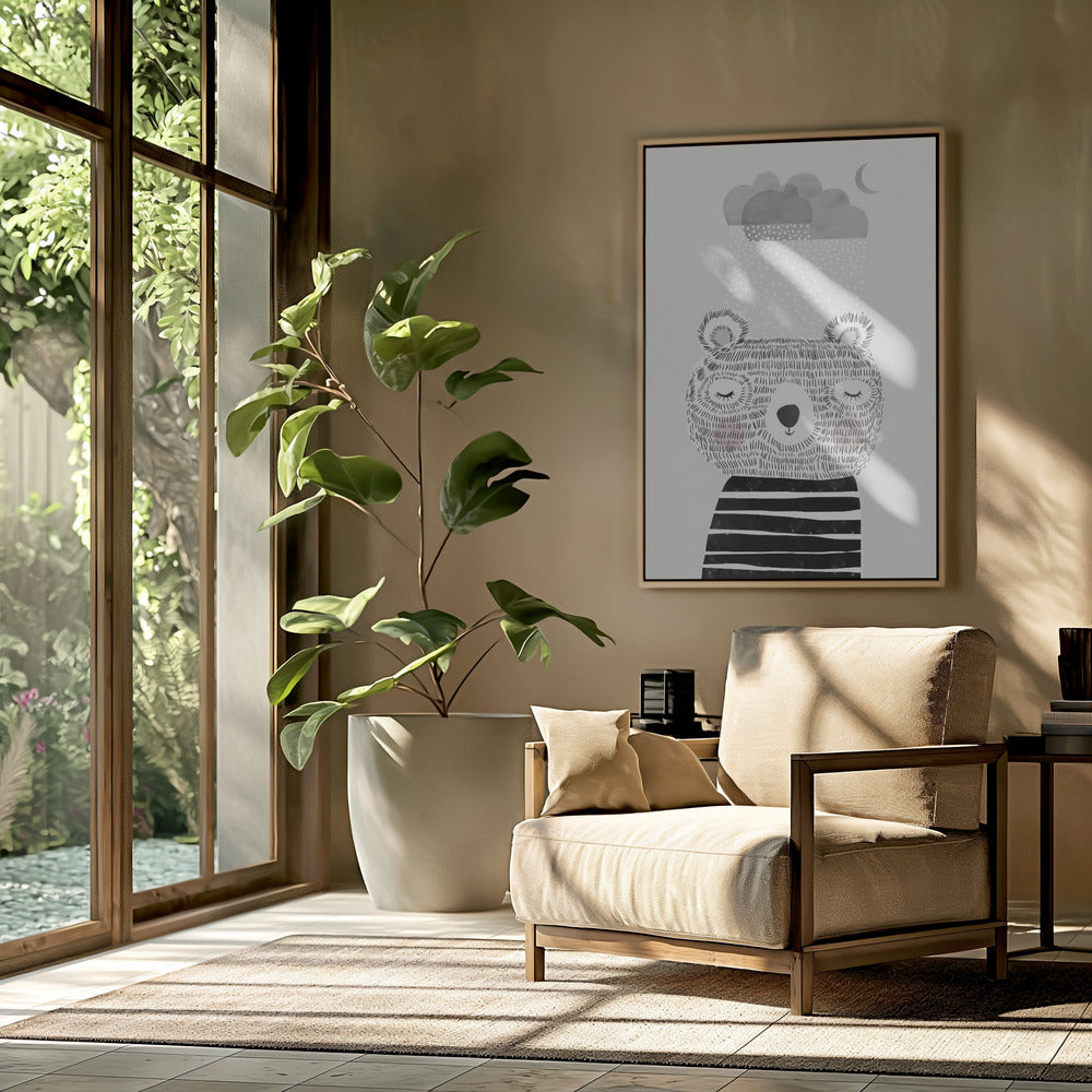 Dromerige berenwolken | Poster