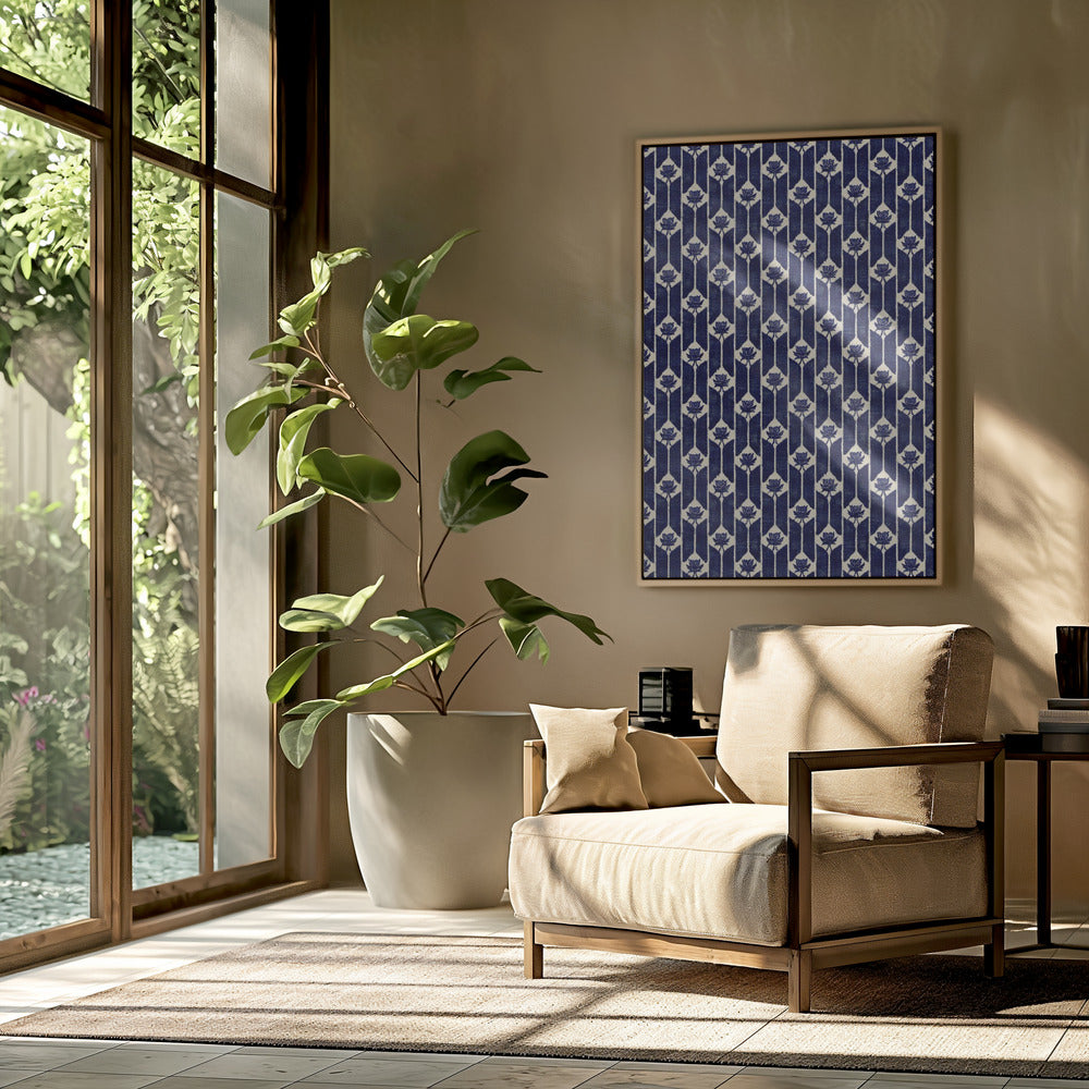Lotus Harmony Patroon | Poster