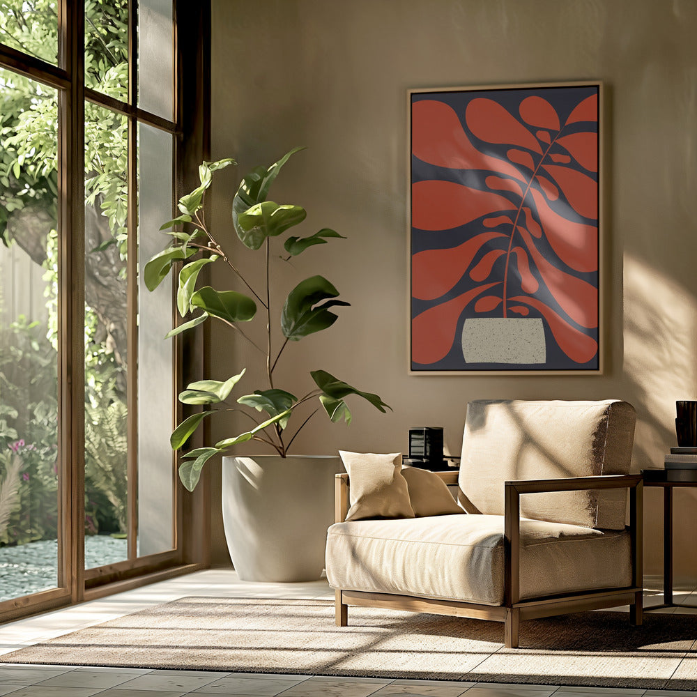 Luie plant #1 | Poster