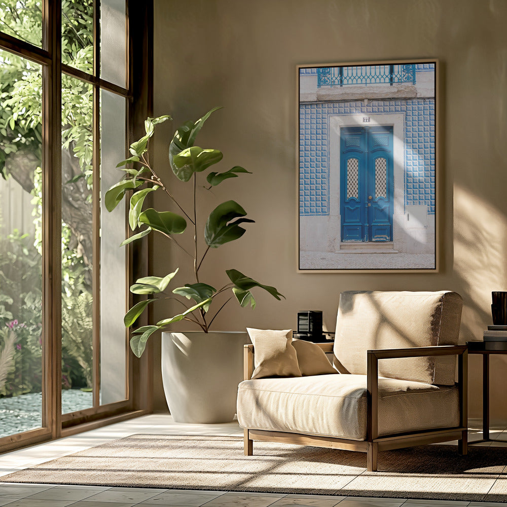 Blauw Lissabon | Poster