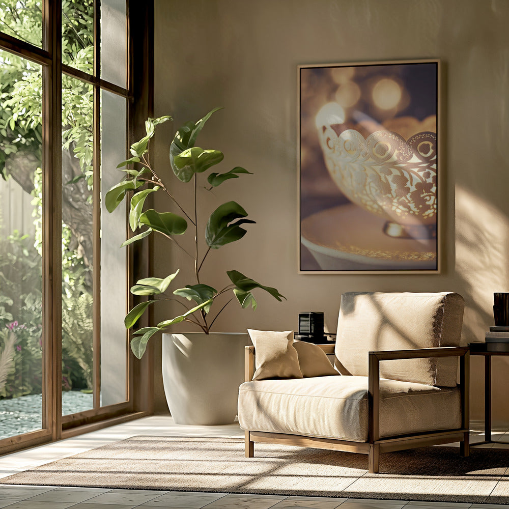 Gouden Kant Gloed | Poster