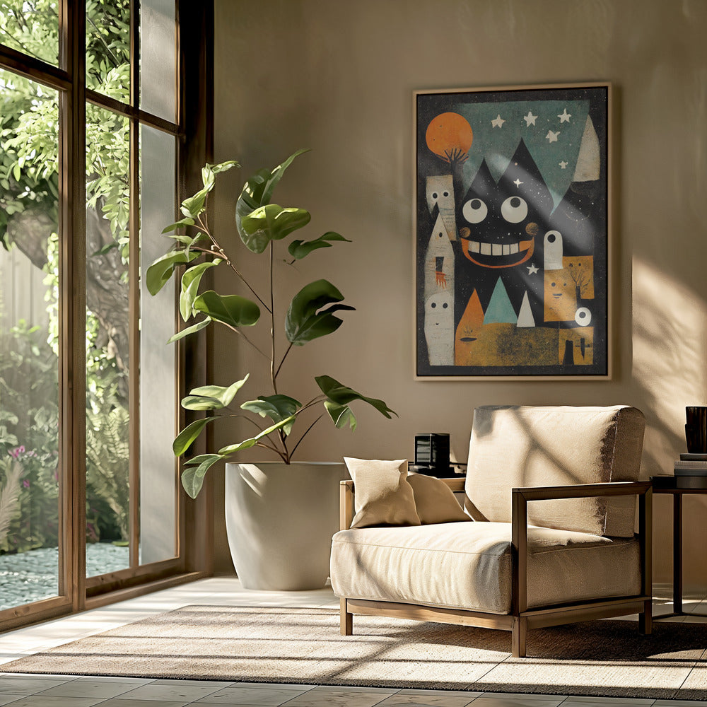Whimsical Nightscape | Poster