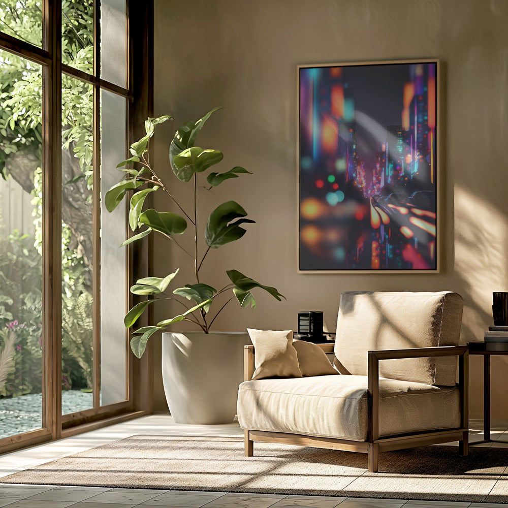 Neon Dreamscape | Poster