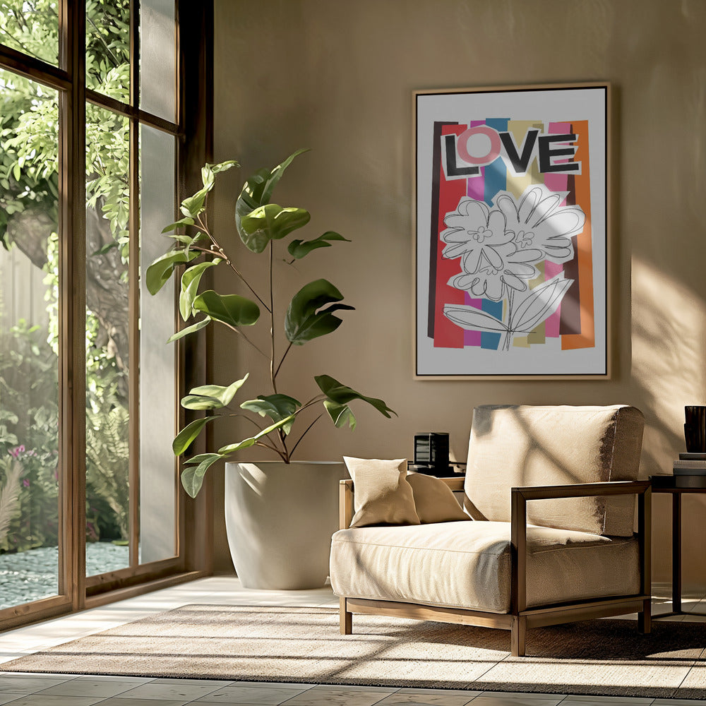 Krabbelbloem Zomerfruit | Poster