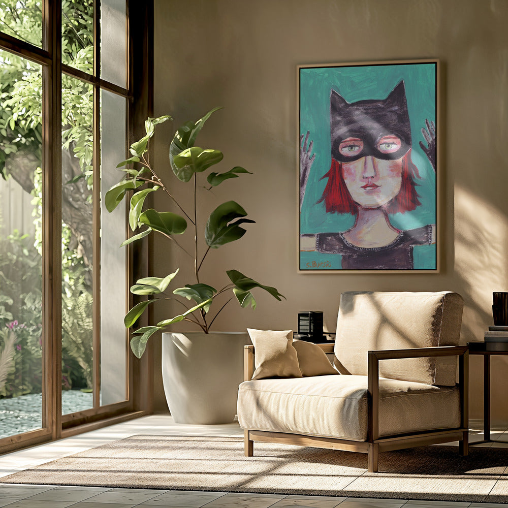 Kattenvrouw | Poster