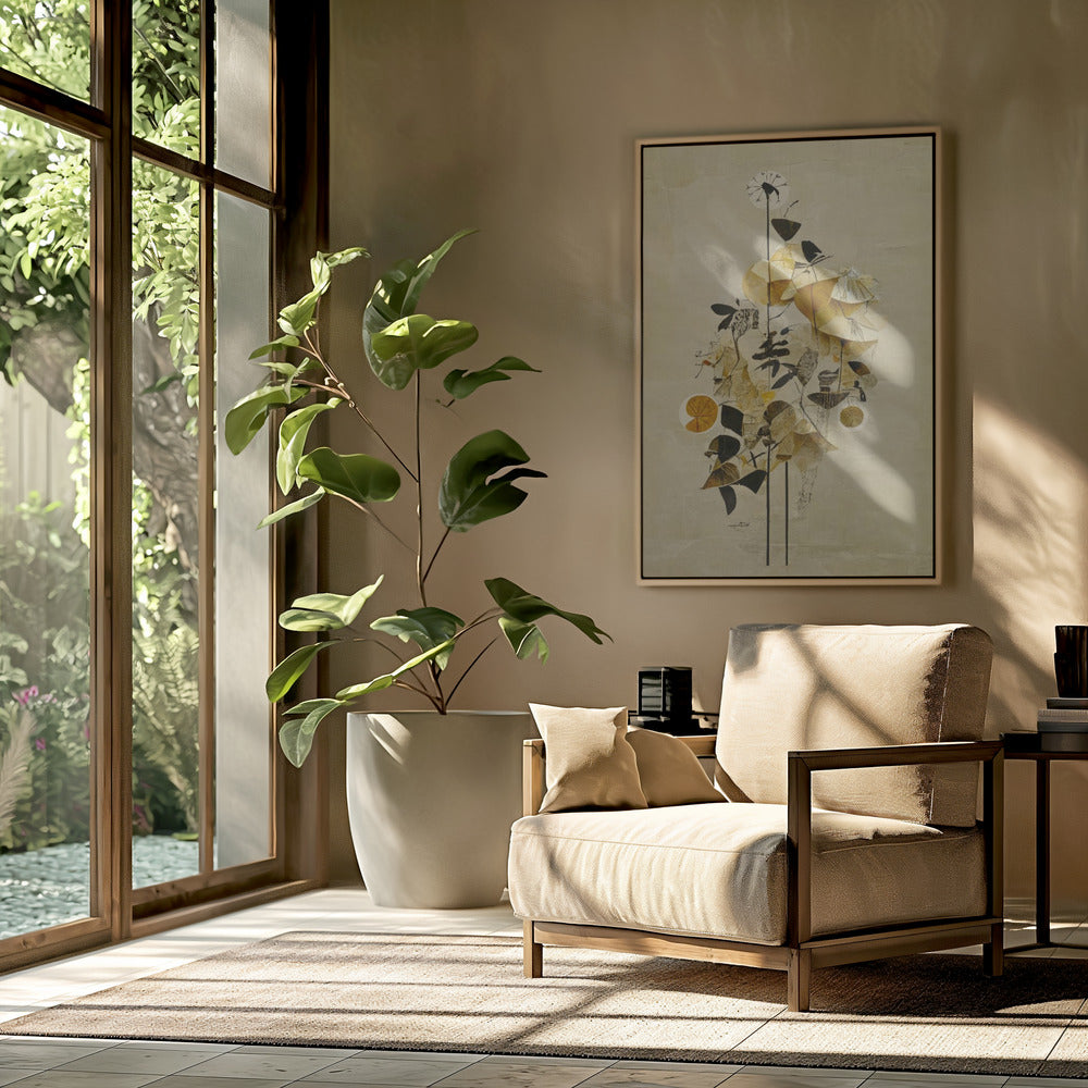Gouden Bloesems | Poster