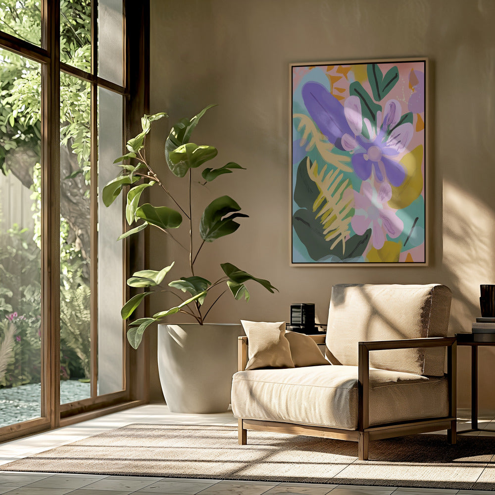 Floral Whimsy Burst | Poster