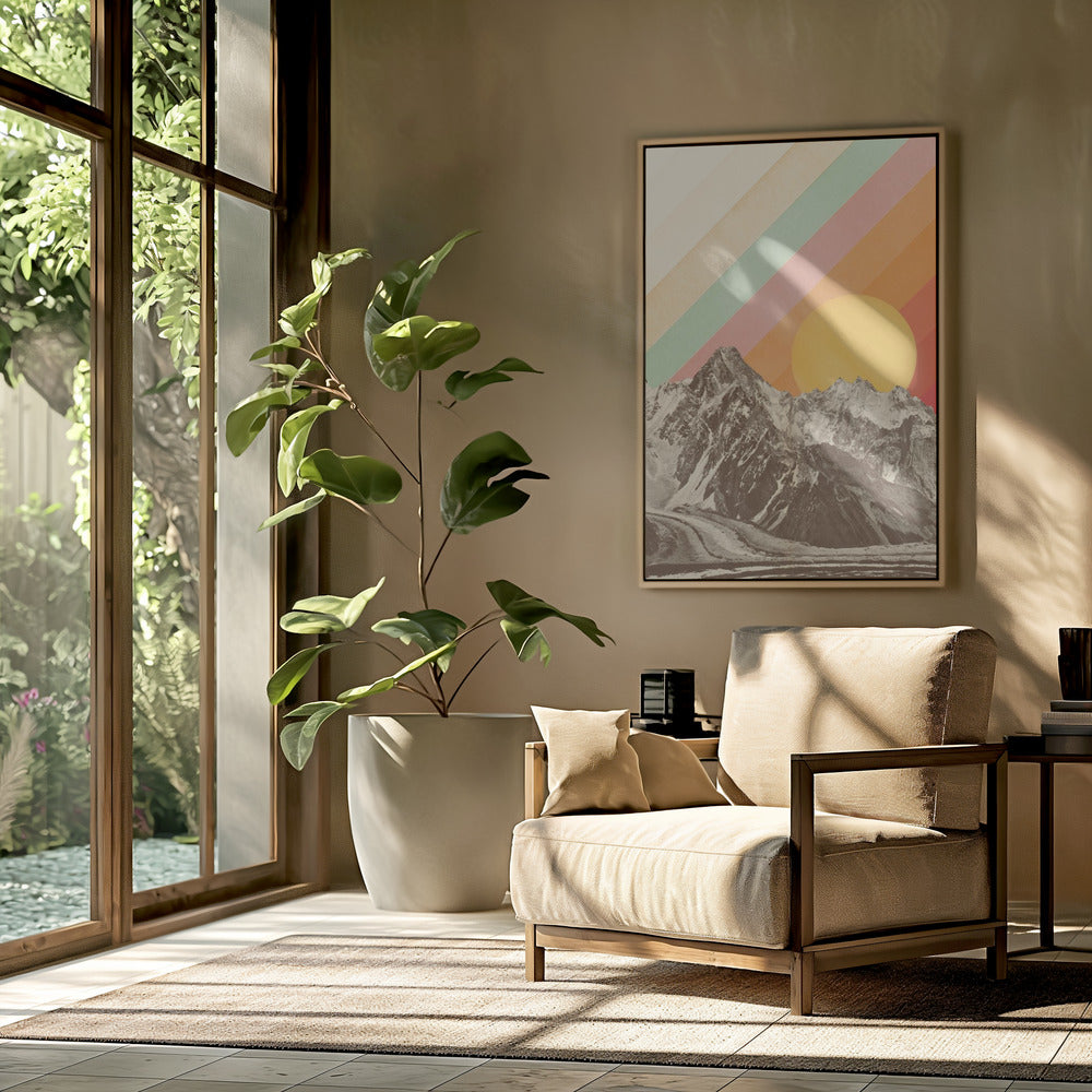 Berglandschap nr. 1 | Poster