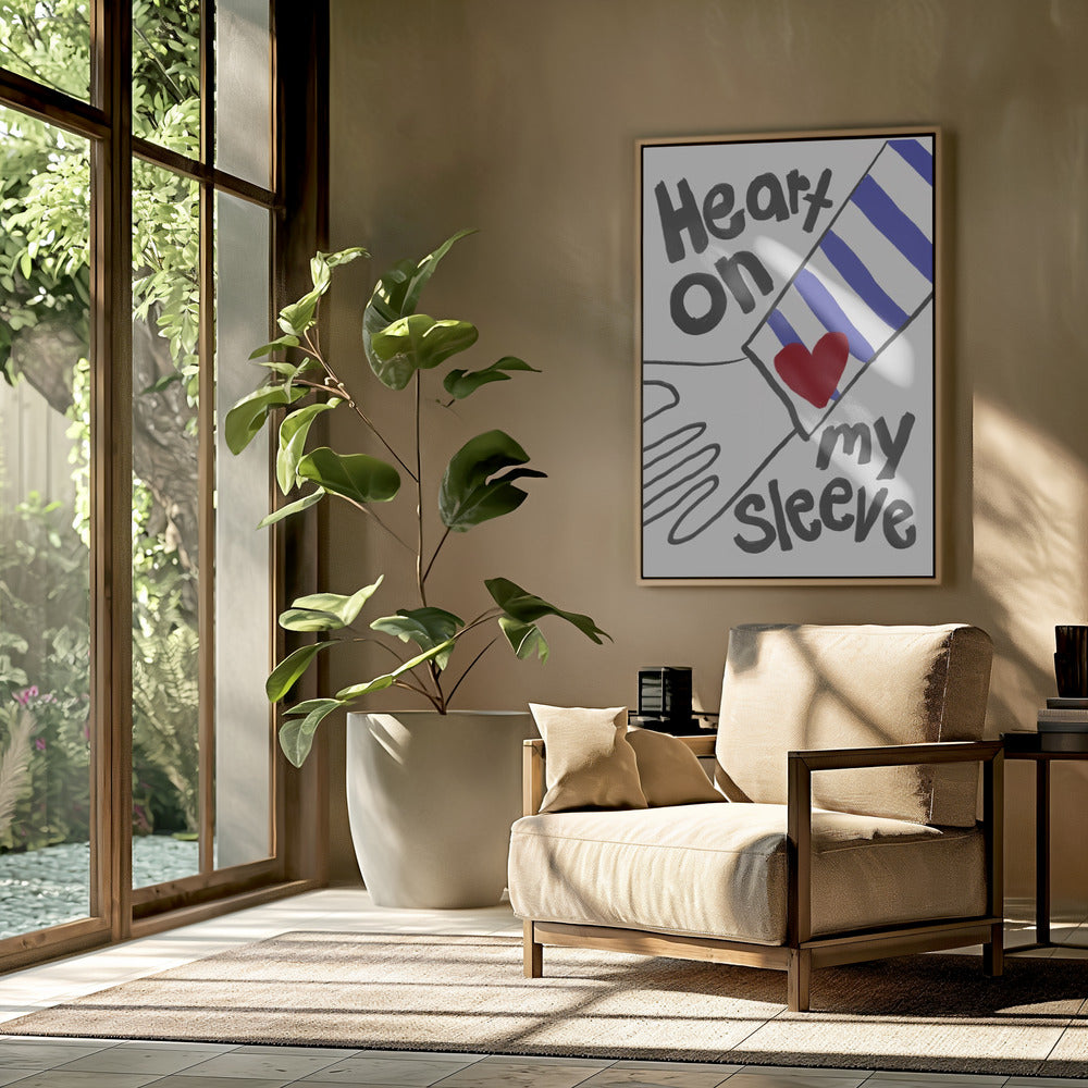 Emotioneel gedurfd | Poster