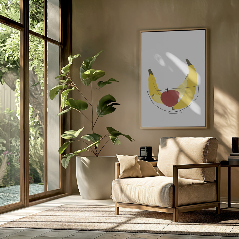 Eenvoudige Fruitharmonie | Poster