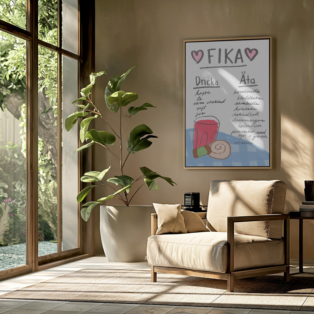 Zweedse Fika-traktaties | Poster