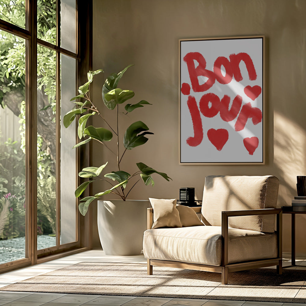Bonjour Harten | Poster