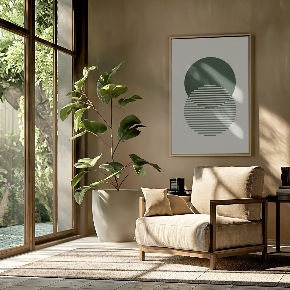 Minimale abstracte cirkels II | Poster