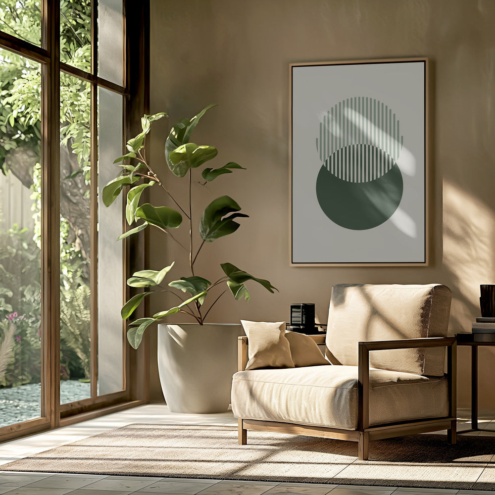 Minimale abstracte cirkels III | Poster