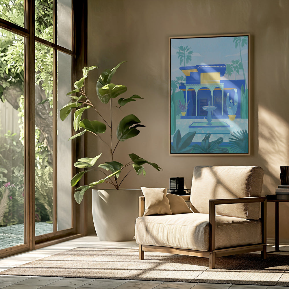 Marokkaanse tuin | Poster