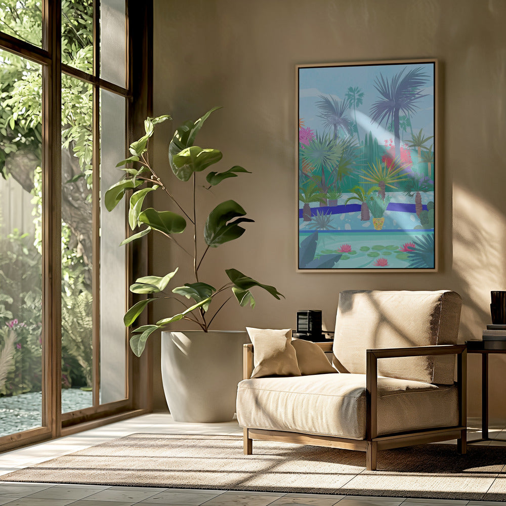 Marokkaanse tuin | Poster