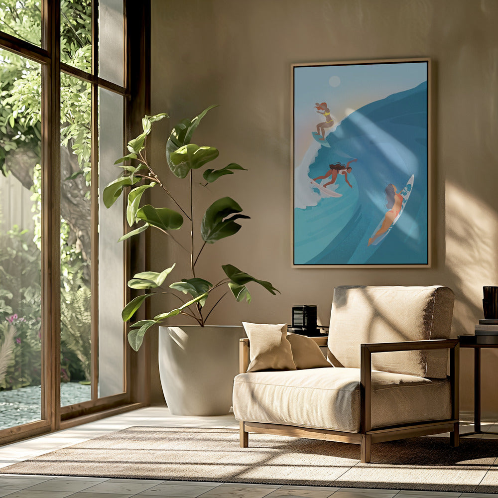 Surfers | Poster