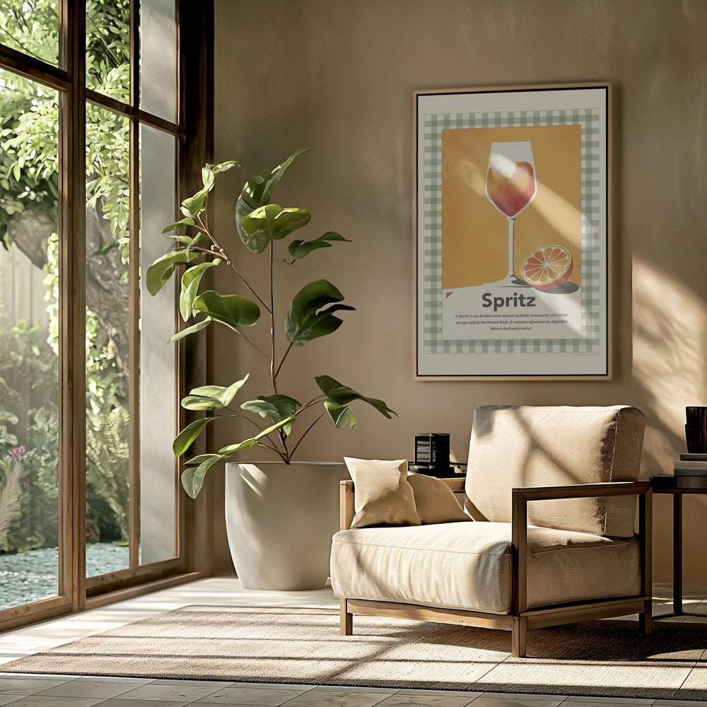 Spritz retroprint | Poster