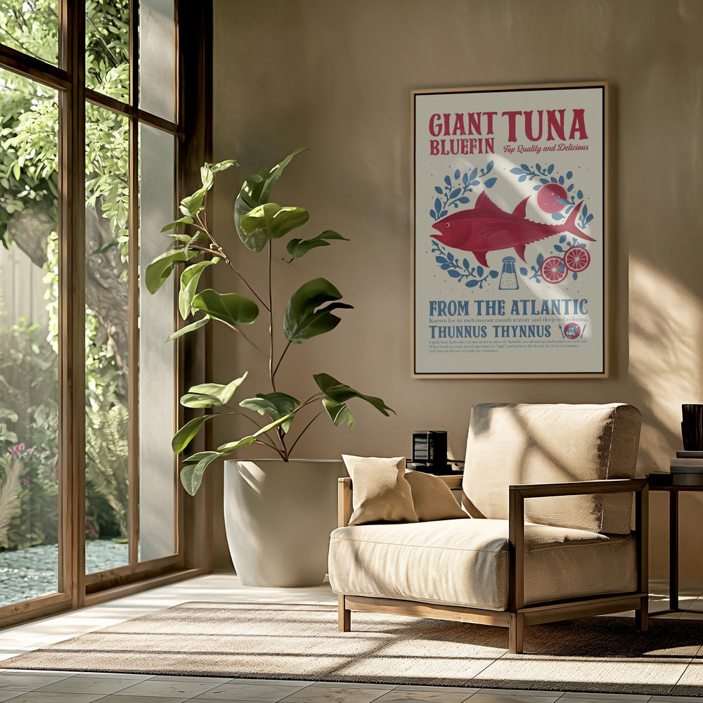 Tonijnkeukenprint | Poster
