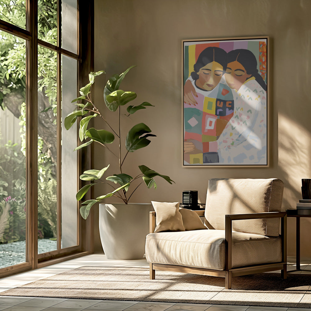 Warme knuffel | Poster