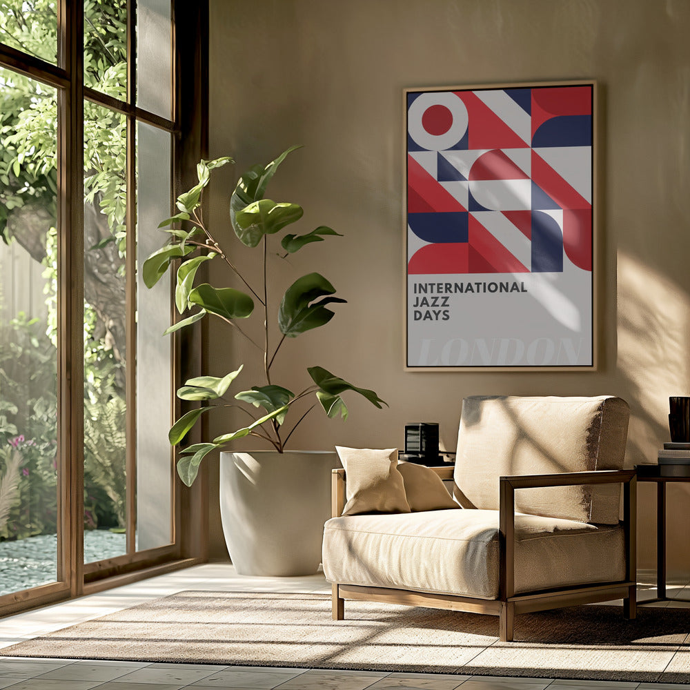 Jazzdagen Londen | Poster