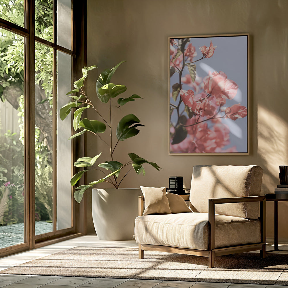 Bloesems in de bries | Poster