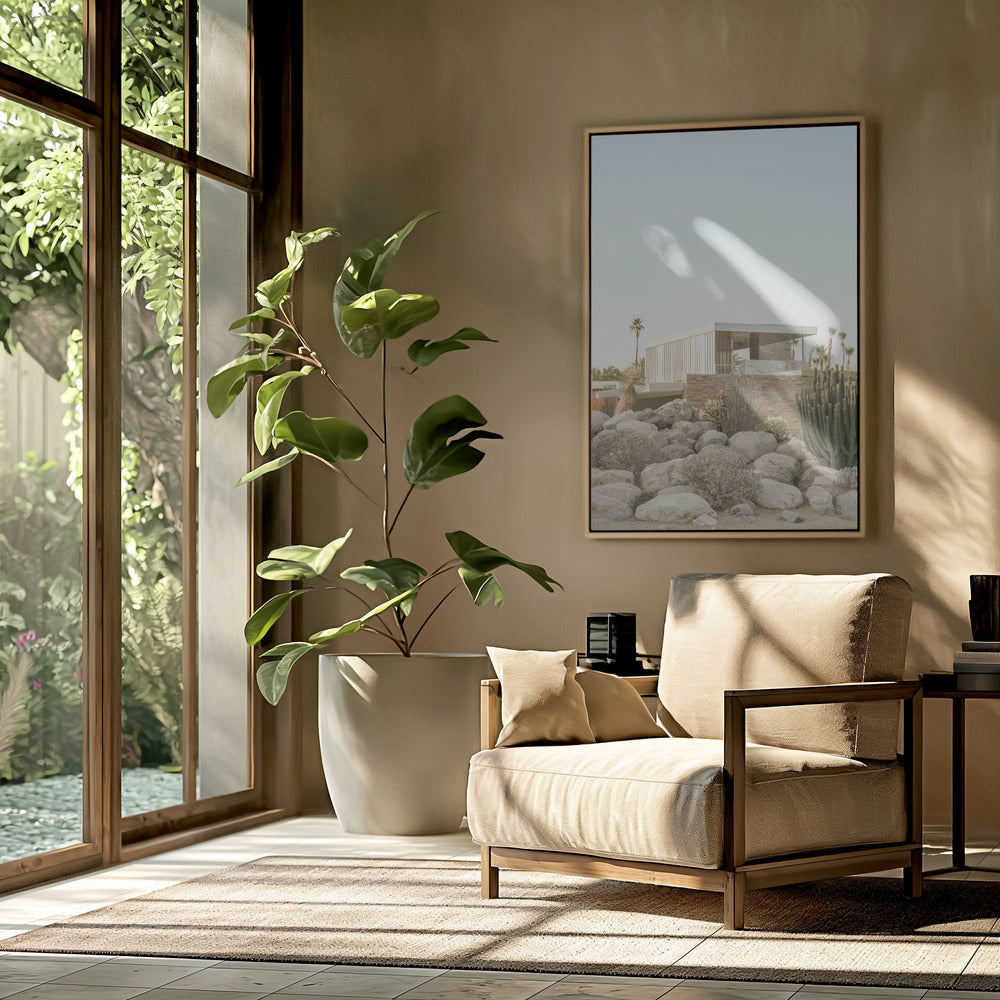 Desert Modern Oasis | Poster
