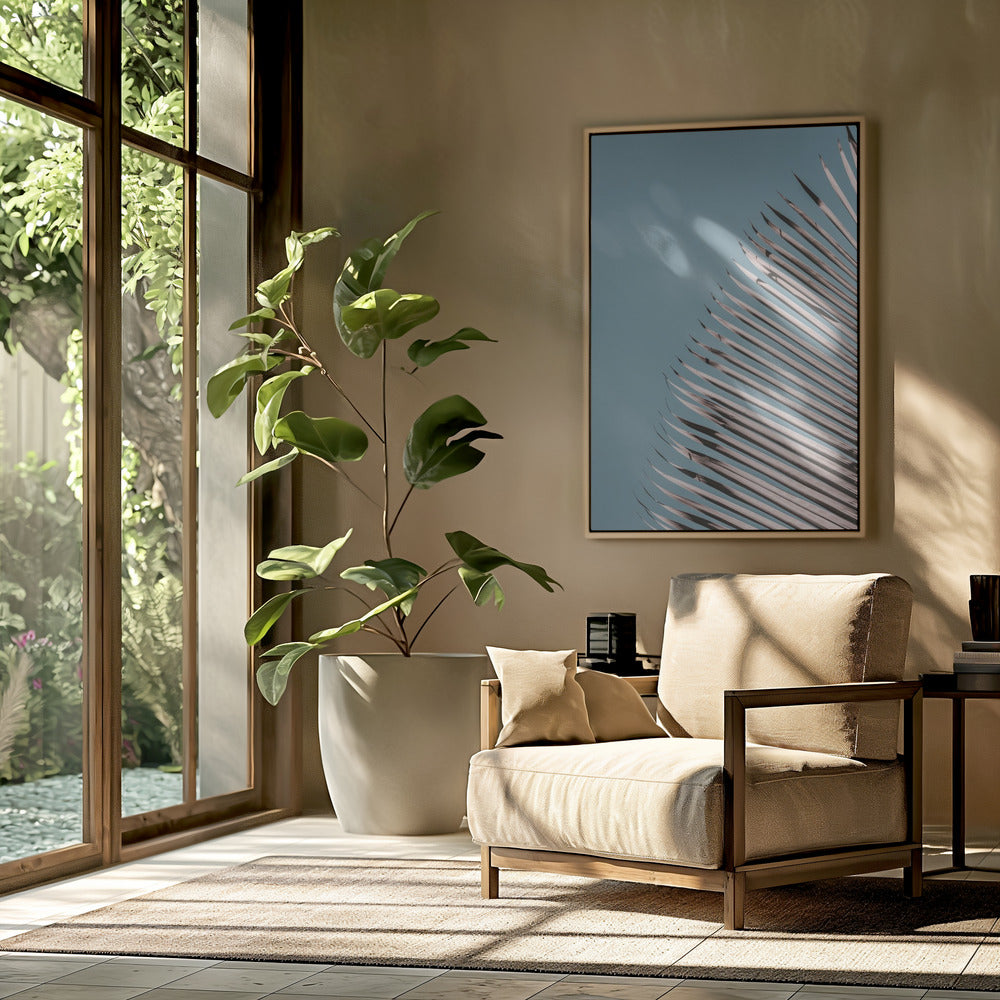 Palm Leaves Serenity | Poster