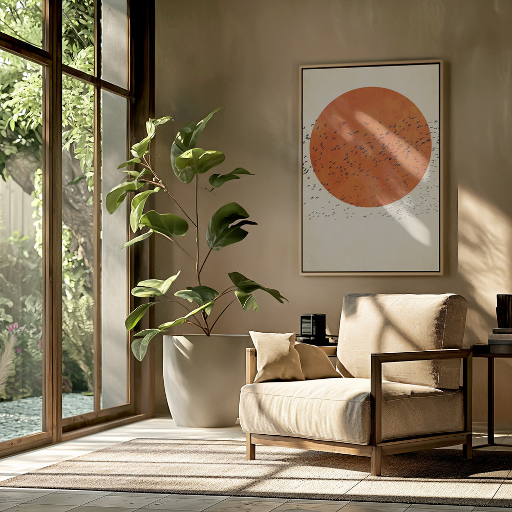 Birds In the Sun | Poster