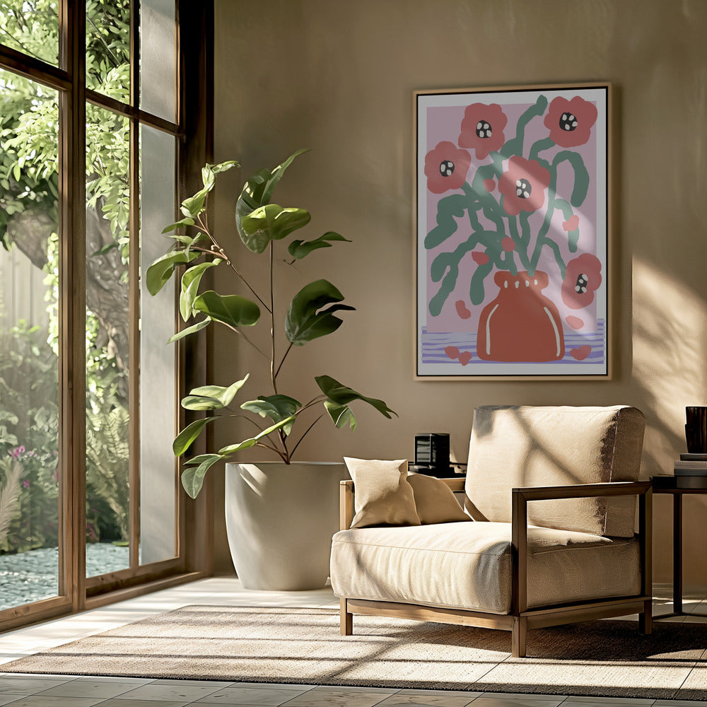 Bloemenimpressie | Poster