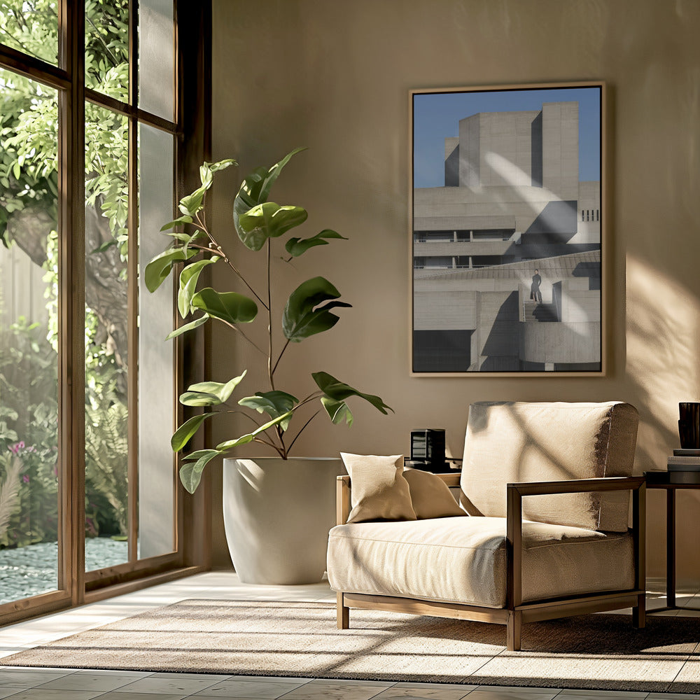 Staand Hoog Gebouw | Poster