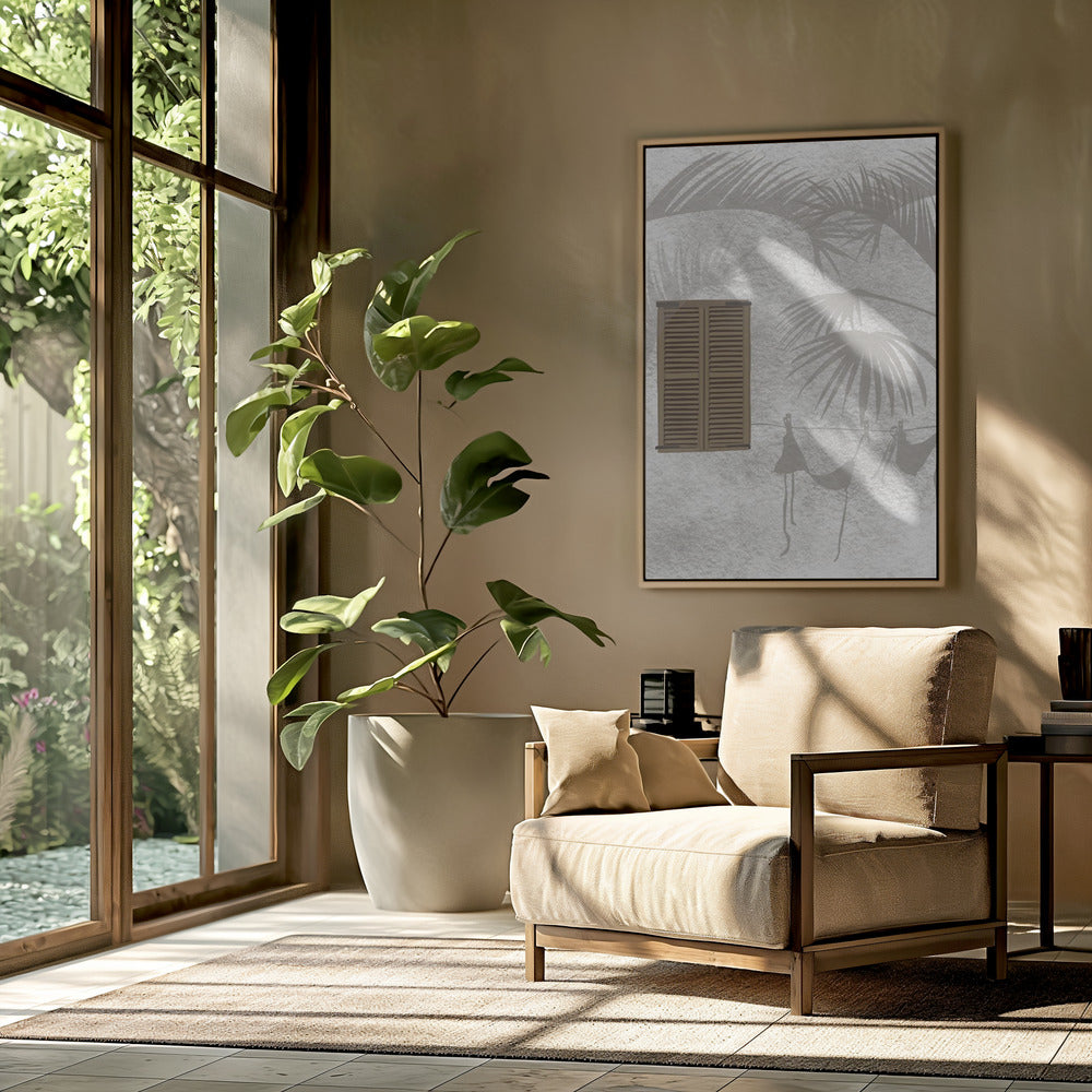 Tropische reflecties | Poster