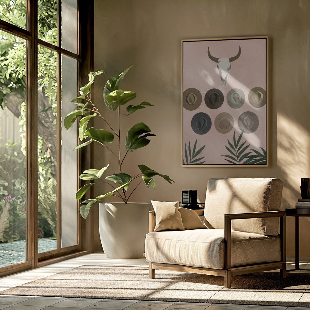 Westerse elegantie | Poster