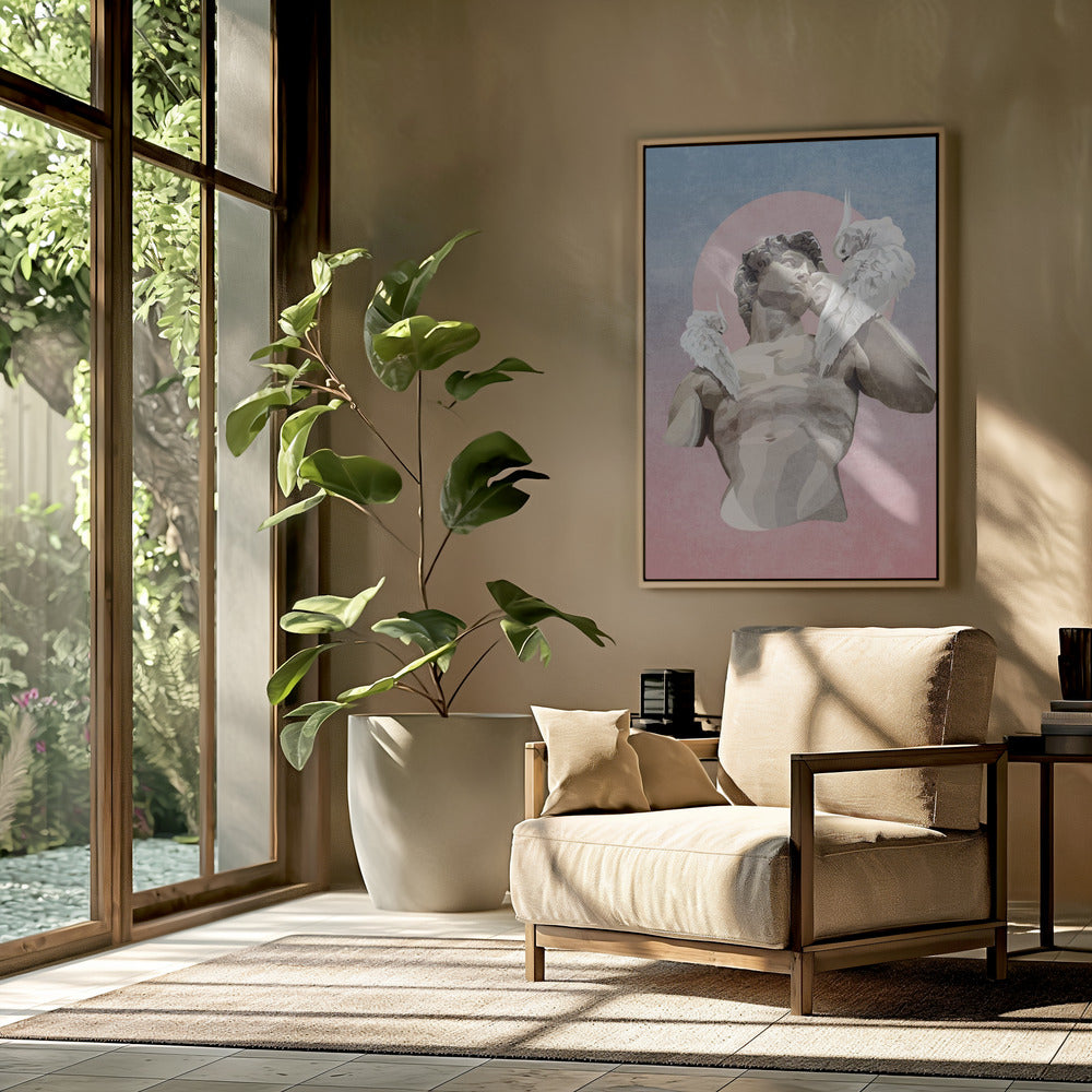 Steen en veren | Poster