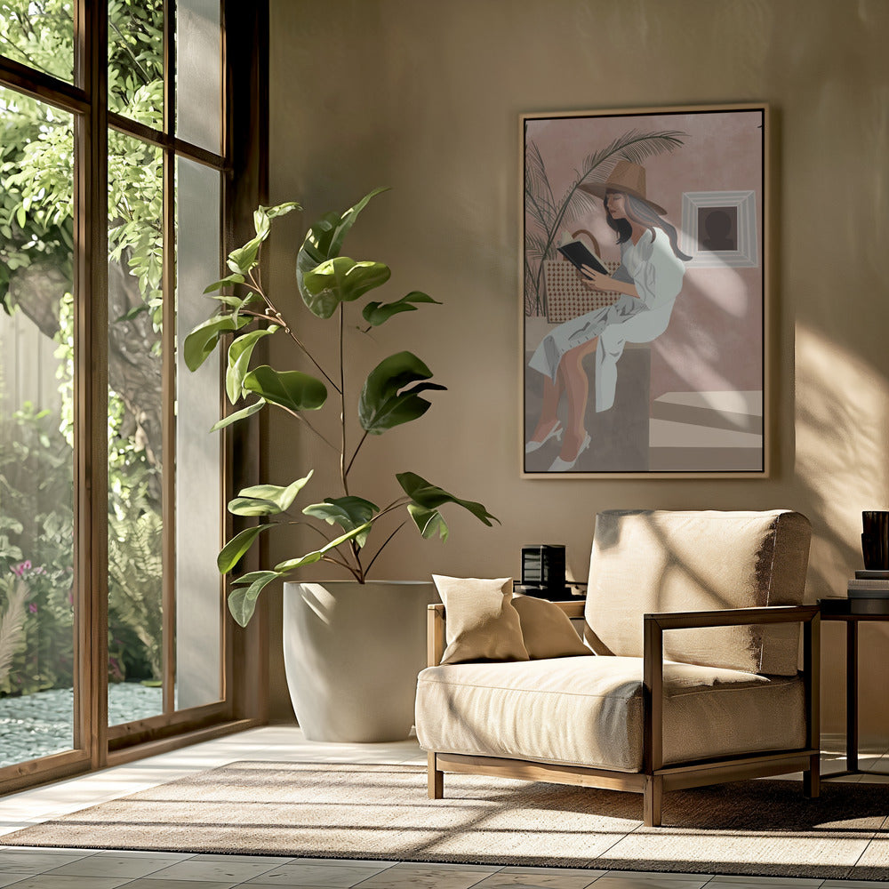 Peaceful Reading Nook | Poster