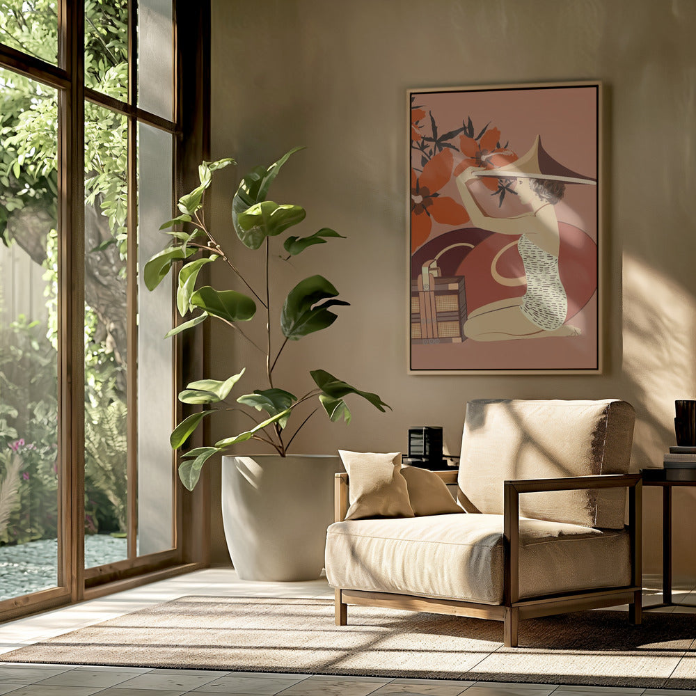 Elegante reflectie | Poster