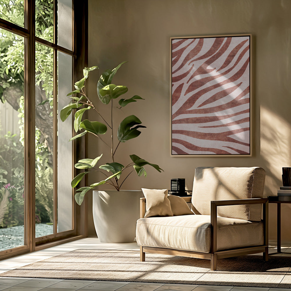 Striped Elegance | Poster