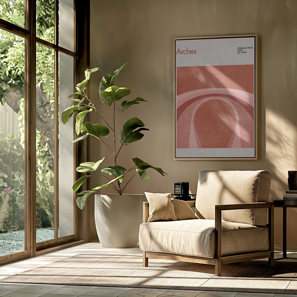 Crimson Curves | Poster