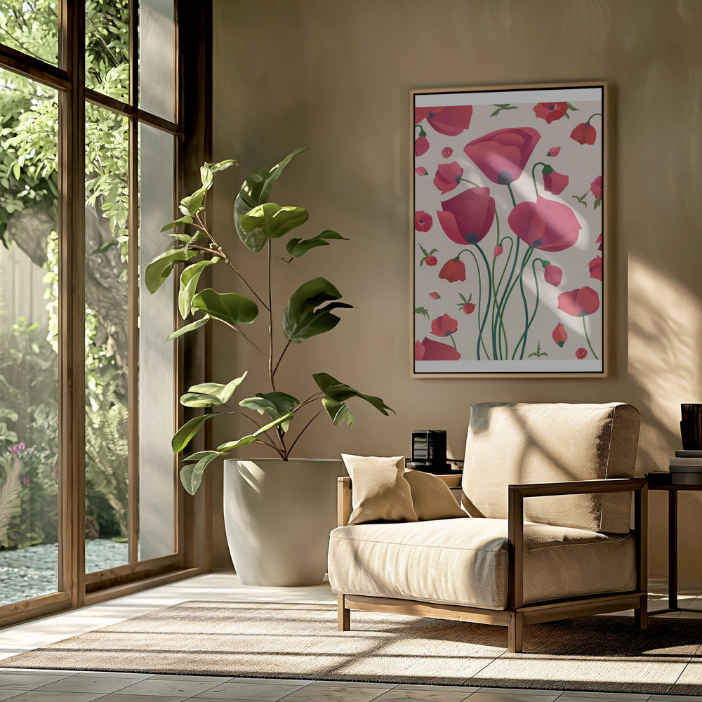 Klaproosbloesems | Poster