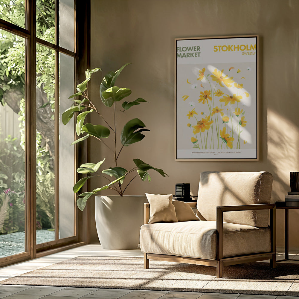 Stockholm bloeit | Poster