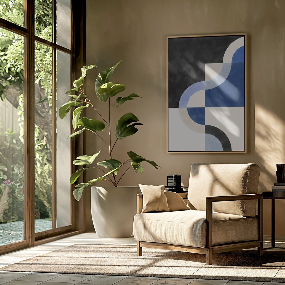 Gebogen Harmonie | Poster
