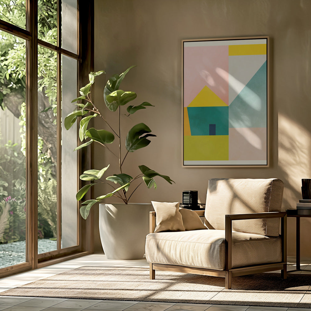 Ruimtes 3 Huis | Poster