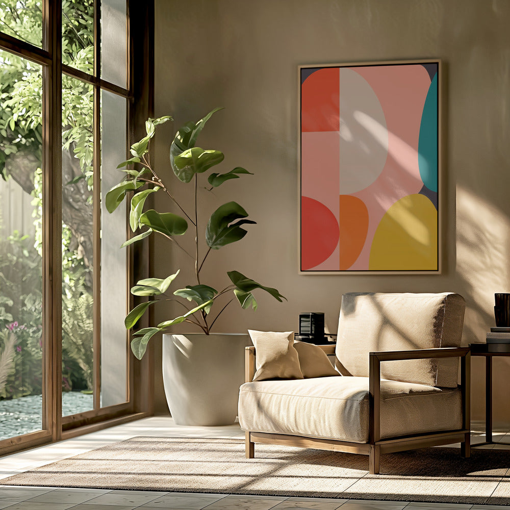Mid-Century Pastel 14 | Poster