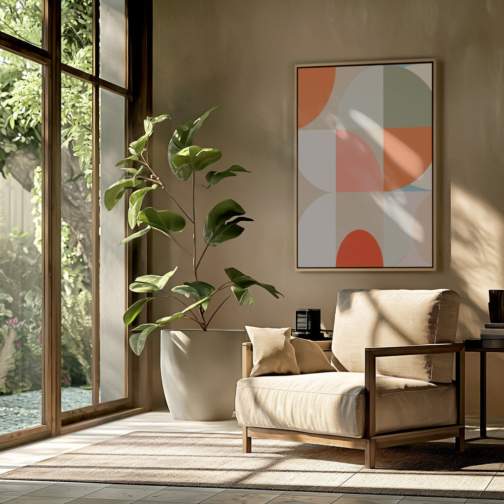 Mid-Century Pastel 12 | Poster