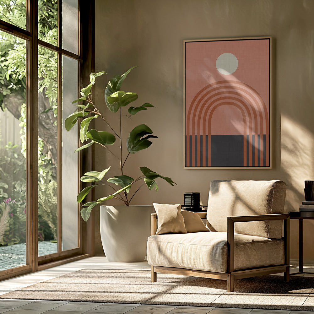 Geo Shapes Herfst 21 Arc | Poster